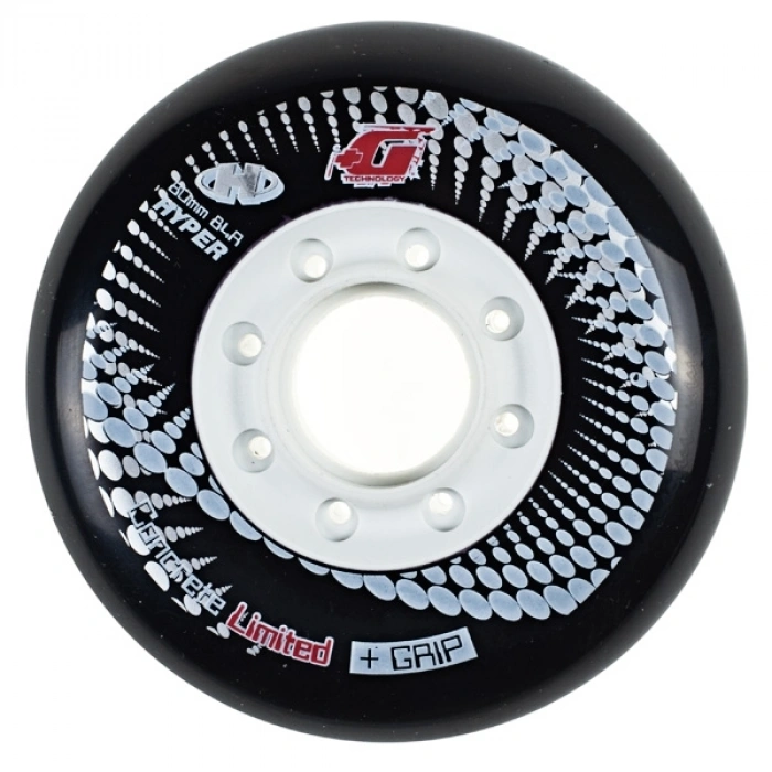 HYPER Concrete +G Black 80MM, 76MM, 72MM (x4)